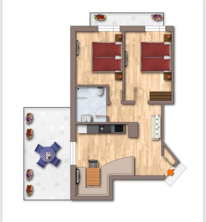 Appartments Das Franzal Zell am Ziller Dış mekan fotoğraf