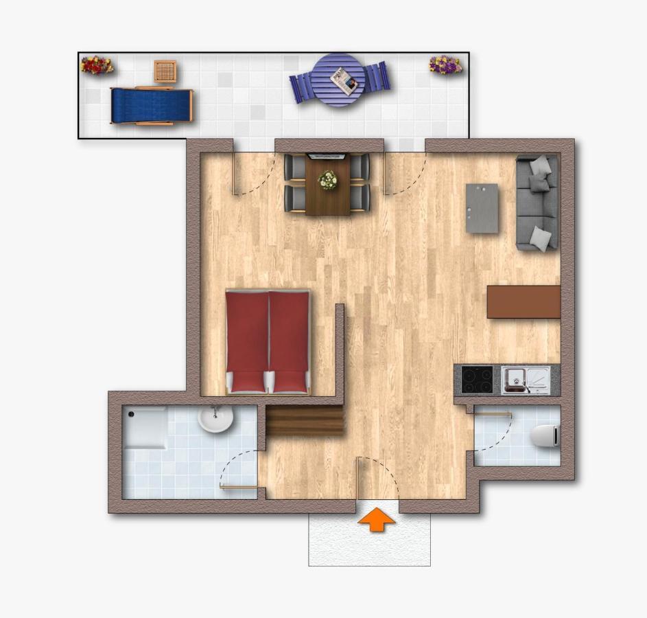 Appartments Das Franzal Zell am Ziller Dış mekan fotoğraf